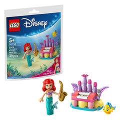 LEGO - Disney Princess Ariel e il divertimento musicale di Flounder per il compleanno - Set di costruzione giocattoli