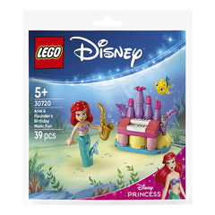 LEGO - Disney Princess Ariel e il divertimento musicale di Flounder per il compleanno - Set di costruzione giocattoli
