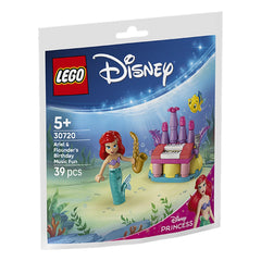 LEGO - Disney Princess Ariel e il divertimento musicale di Flounder per il compleanno - Set di costruzione giocattoli