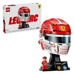 LEGO - Editions Scuderia Ferrari HP Charles Leclerc Helmet Age +14 Construction Set Toys - 43014