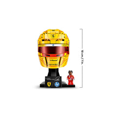 LEGO - Editions Scuderia Ferrari HP Lewis Hamilton Helmet  Age +14 Construction Set Toys - 43022