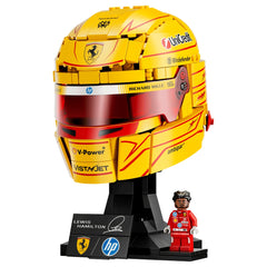 LEGO - Editions Scuderia Ferrari HP Lewis Hamilton Helmet  Age +14 Construction Set Toys - 43022