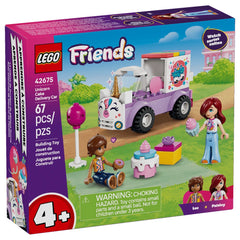 LEGO - Auto per la consegna della torta unicorno di Friends - Giocattoli da costruzione