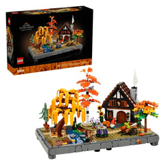 LEGO - Cottage Autunnale Giardino - Set di Costruzione Giocattoli