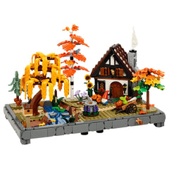 LEGO - Cottage Autunnale Giardino - Set di Costruzione Giocattoli