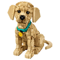 LEGO - Set di Costruzione - Cucciolo di Golden Retriever - 18+ mesi - Set Avanzato