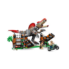 LEGO - Jurassic World Spinosaurus Dinosaur Escape - Construction Set Toys 820 Pcs Age +9 - 77982