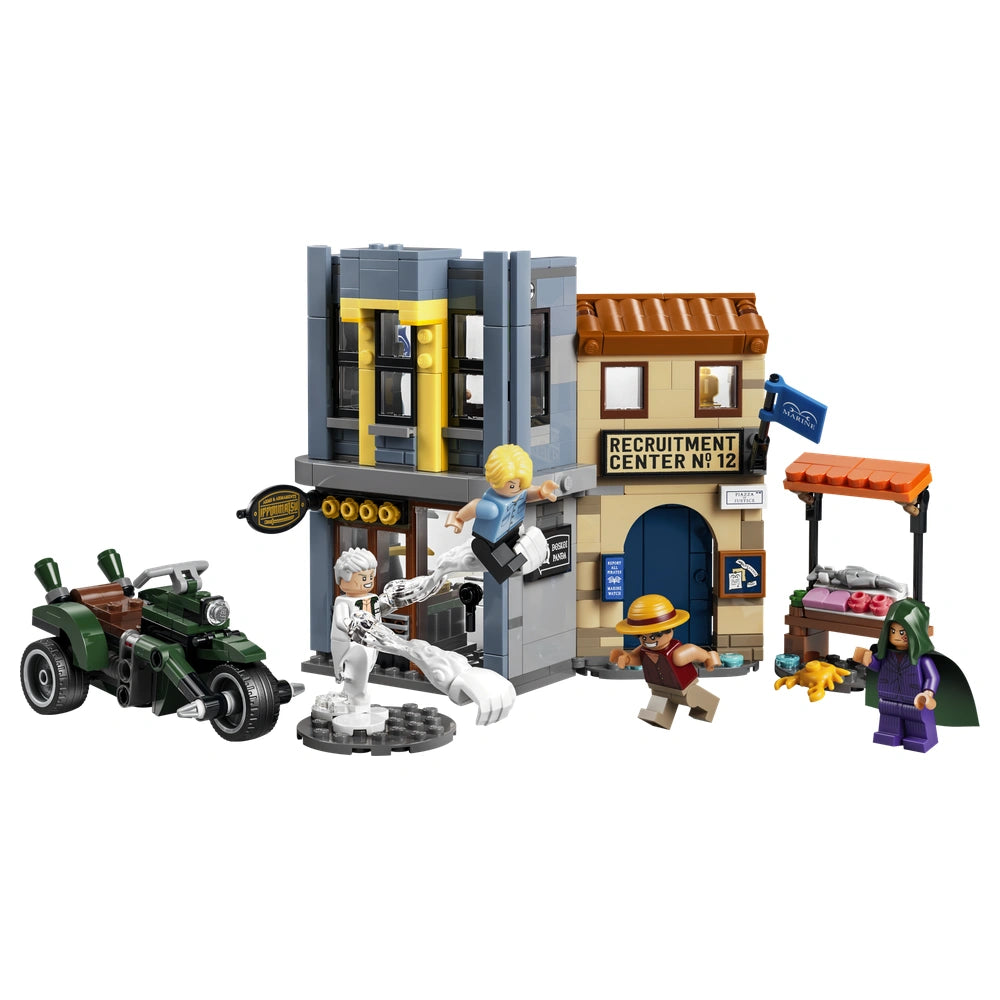 LEGO - ONE PIECE Showdown con Captain Smoker - Giocattoli da Costruzione - 9 - 72075642