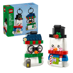 LEGO - Snowman Ornaments - Construction Set Toys - 6 - 72040812