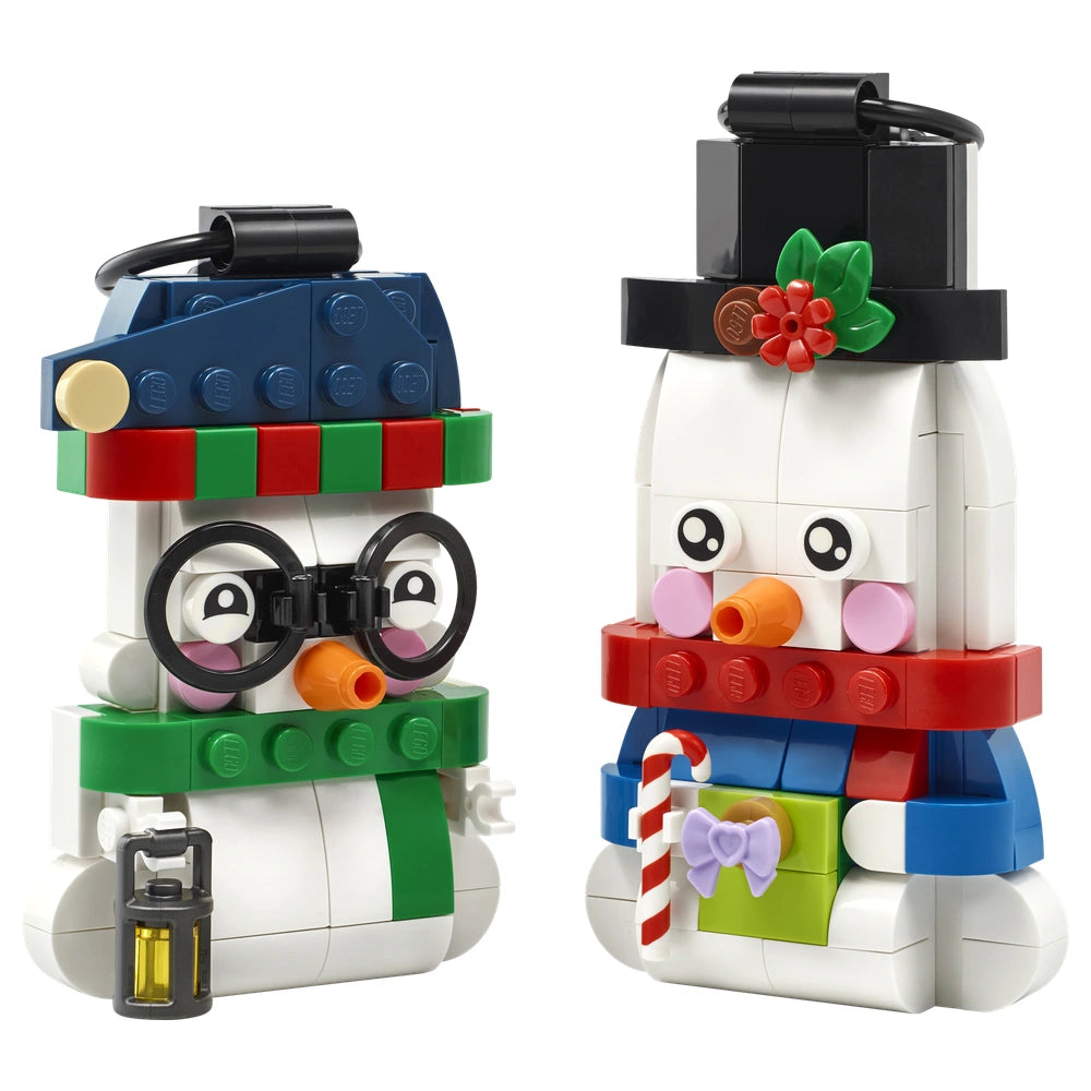 LEGO - Snowman Ornaments - Construction Set Toys - 6 - 72040812