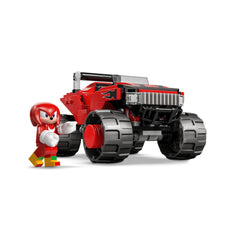 LEGO - Sonic the Hedgehog Auto di Silver contro Monster Truck di Knuckles - Set di Giocattoli da Costruzione