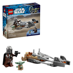 LEGO - Star Wars - The Mandalorian & Grogu's Speeder Bike™ - Construction Set Toys - 75436