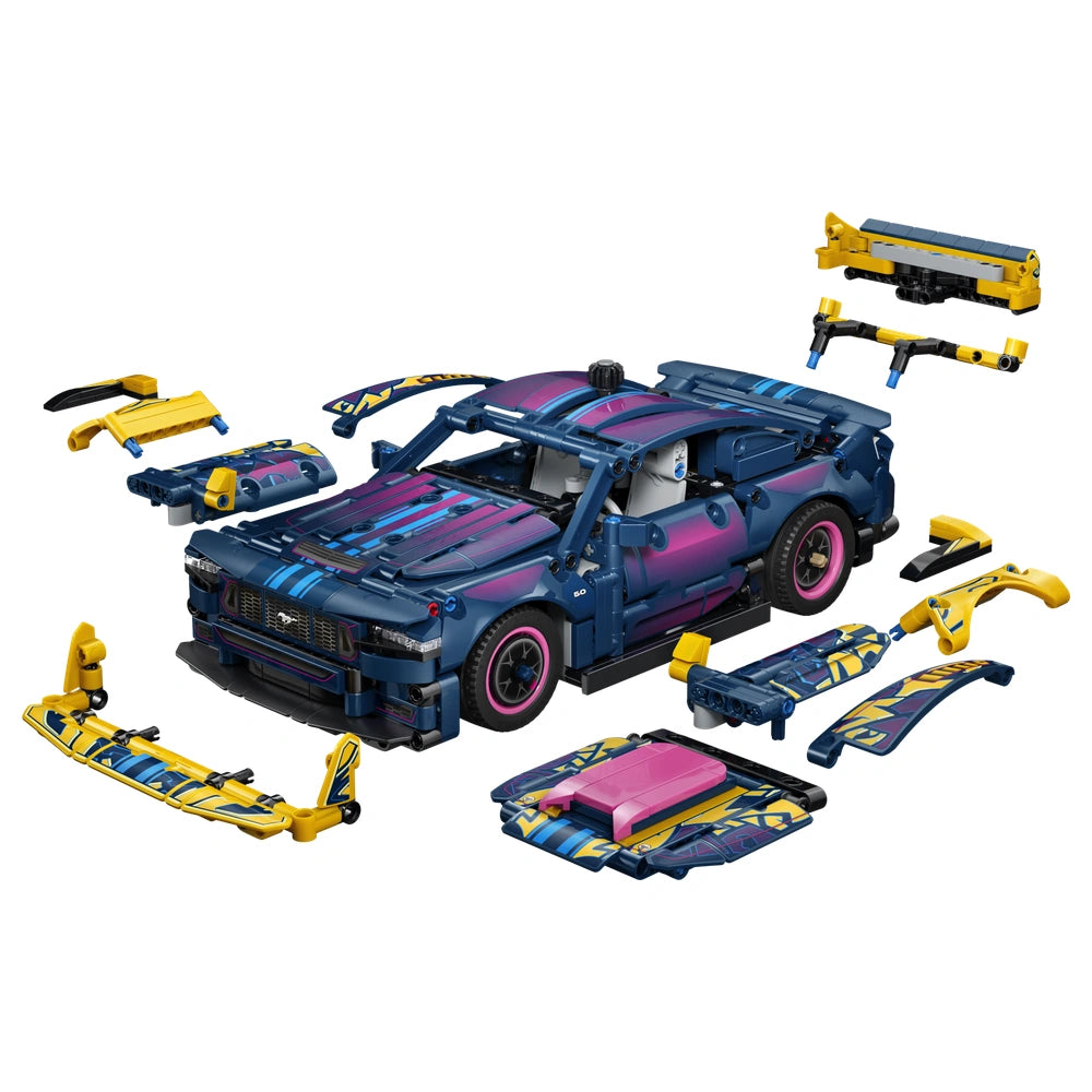 LEGO - Technic Custom Garage Ford Mustang GT Car - Giocattoli da Costruzione - 10 - 72042236