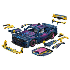 LEGO - Technic Custom Garage Ford Mustang GT Car - Giocattoli da Costruzione - 10 - 72042236