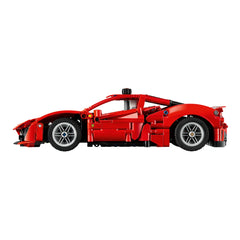 LEGO - Technic Ferrari 488 Pista Car - Construction Set Toys 882 Pcs Age +9 - 42235