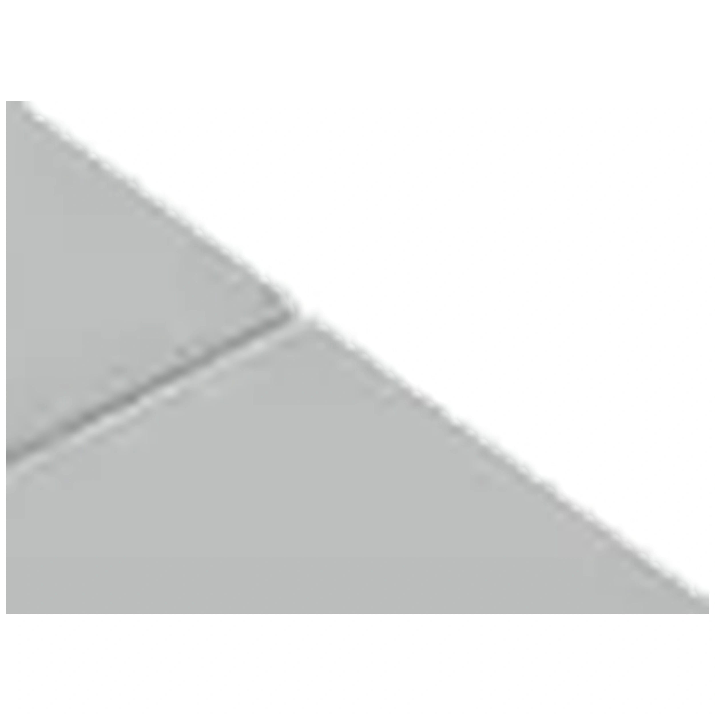 Close-up of a gray LEGO® piece showing a clean edge and a smooth finish, part of the Avatar Floating Mountains set.