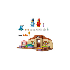 LEGO - Bluey Scuola con Rusty e Bluey - Giocattoli da Costruzione - +4 - Regalo - 72011221