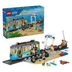 LEGO - City Classic Beach Streetcar - Construction Set Toys - 7 - 72060506