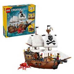 Lego - Creator 3 In 1 Iconic Pirate Ship Construction Set Toys - Age: +9 - 31387