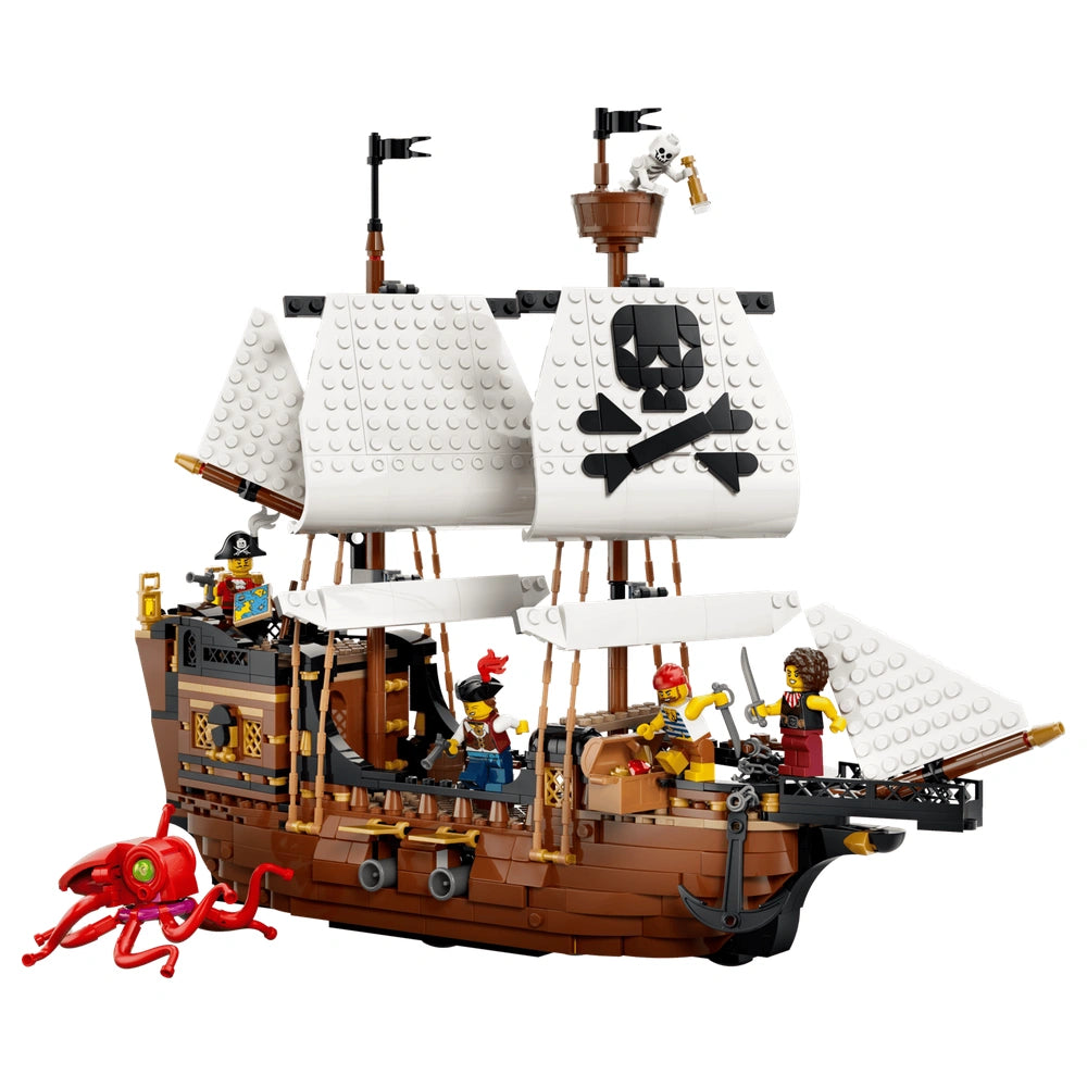 Lego - Creator 3 In 1 Iconic Pirate Ship Construction Set Toys - Age: +9 - 31387
