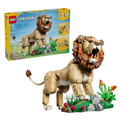 LEGO - Creator 3 In 1 Wild Animals: Majestic Lion - Construction Set Toys - +9 - 72031386