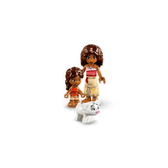 LEGO - Disney Moana Casa del Villaggio & Barca - Giocattoli da Costruzione - +4 - Idea Regalo - 72043282