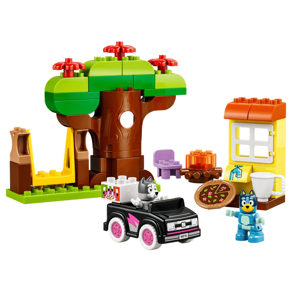 LEGO - Duplo Pizza Girls con Muffin e Bluey - Giocattoli da Costruzione - Età +2 - 72010469