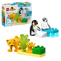 Lego - Duplo - Wild Animal Families: Penguins & Lions - Construction Set Toys