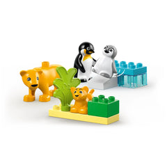 Lego - Duplo - Wild Animal Families: Penguins & Lions - Construction Set Toys