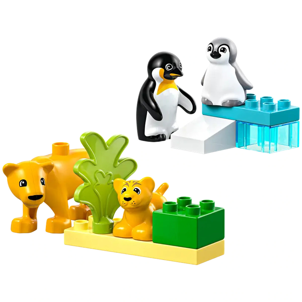 Lego - Duplo - Wild Animal Families: Penguins & Lions - Construction Set Toys
