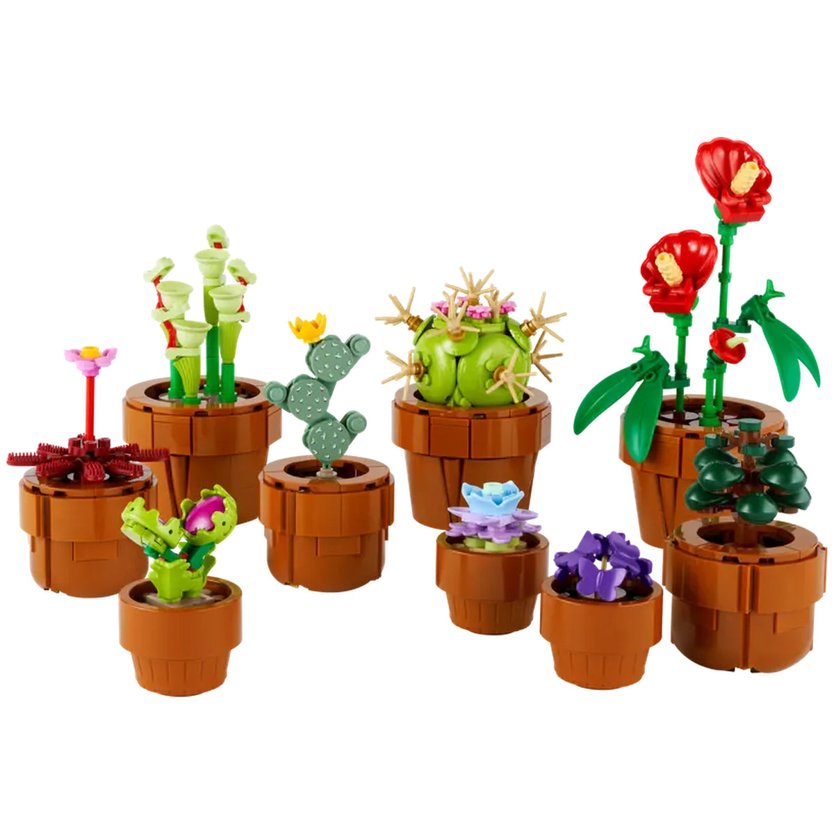 Lego - Icons - Tiny Plants - Set di Costruzione Giocattoli
