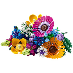 Lego - Icons - Bouquet di Fiori Selvatici - Set di Costruzione Giocattoli
