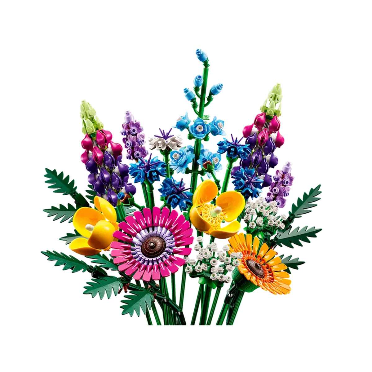 Lego - Icons - Bouquet di Fiori Selvatici - Set di Costruzione Giocattoli