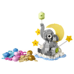 LEGO - Baby Elephant in the Sky - Construction Set Toys - +18 - Newborn Keepsake - 72040814