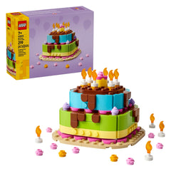 LEGO - Insiders Birthday Party Cake - Construction Set Toys - +7 - Regalo Divertente - 72040815