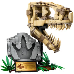 Lego - Jurassic World - Fossili di Dinosauro: T. rex Cranio - Giocattoli da Costruzione