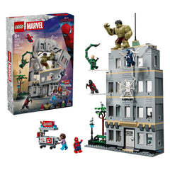 Lego - Marvel Spider-Man vs. Hulk Epic Clash Construction Set Toys - Age: +8 - 76350