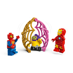 Lego - Marvel Super Heroes - Team Spidey Web Spinner Headquarters - Construction Set Toys