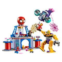 Lego - Marvel Super Heroes - Team Spidey Web Spinner Headquarters - Construction Set Toys