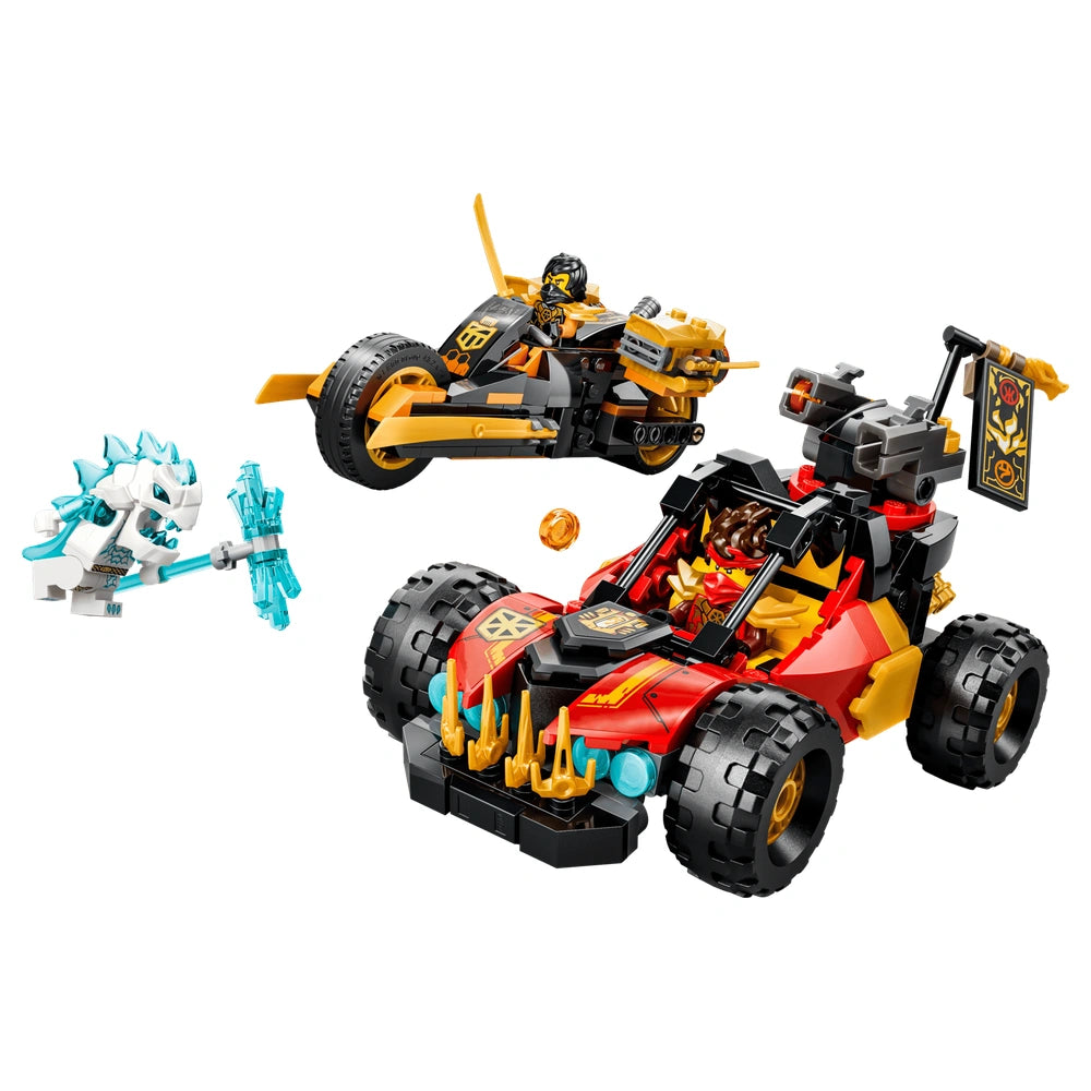 LEGO - Ninjago Kai e Cole's Combiner Vehicles - Construction Set Toys - 72071864