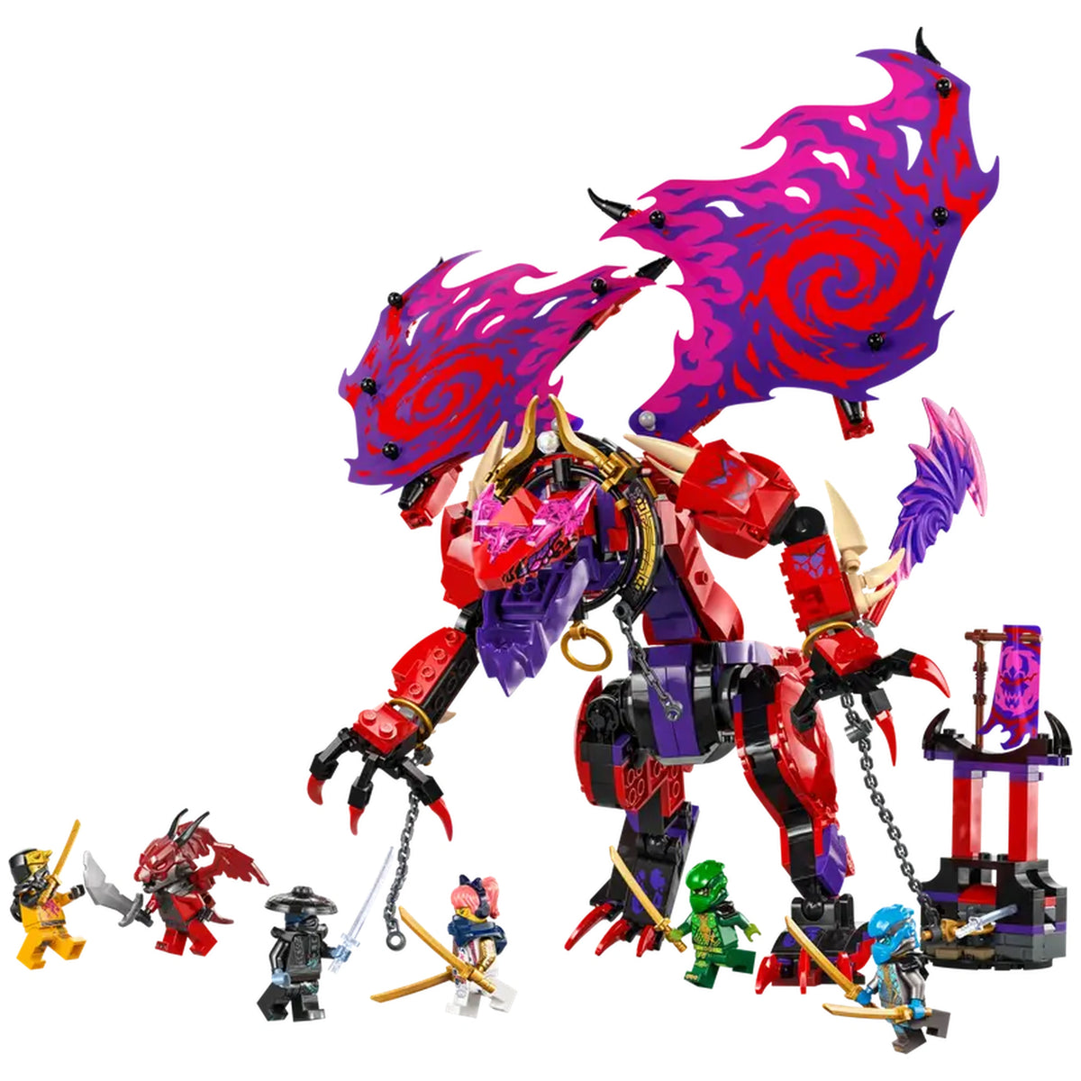 Lego - Ninjago - Thunderfang Dragon of Chaos - Construction Set Toys