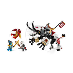 LEGO - Ninjago Zilvar e Grimtak la Bestia Drago - Giochi da Costruzione - +7 - 72071863