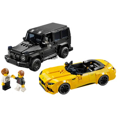 Lego - Speed Champions - Mercedes-AMG G 63 & Mercedes-AMG SL 63 - Construction Set Toys