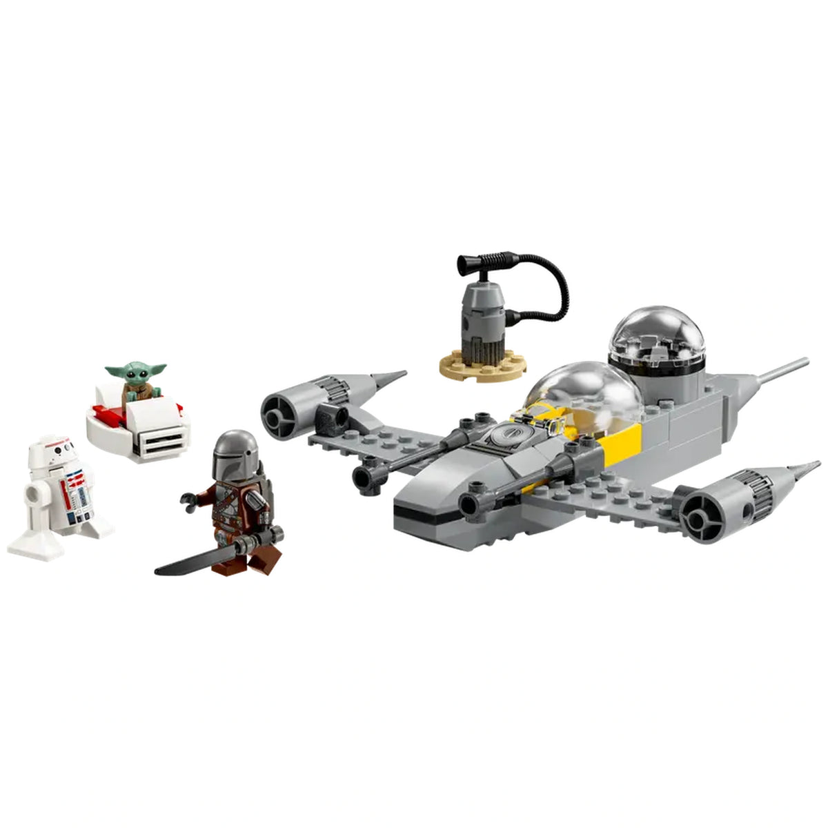 Lego - Star Wars - Mando and Grogu's N-1 Starfighter - Construction Set Toys