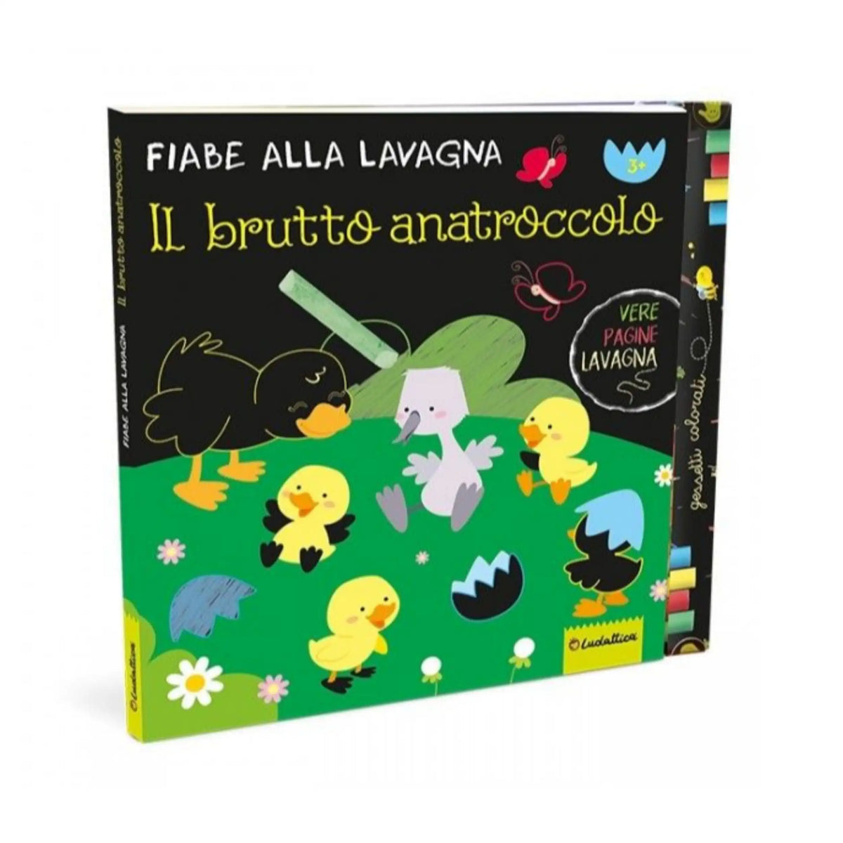 Ludattica - Fiabe Alla Lavagna - Il Brutto Anatroccolo - Italian Edition - Books