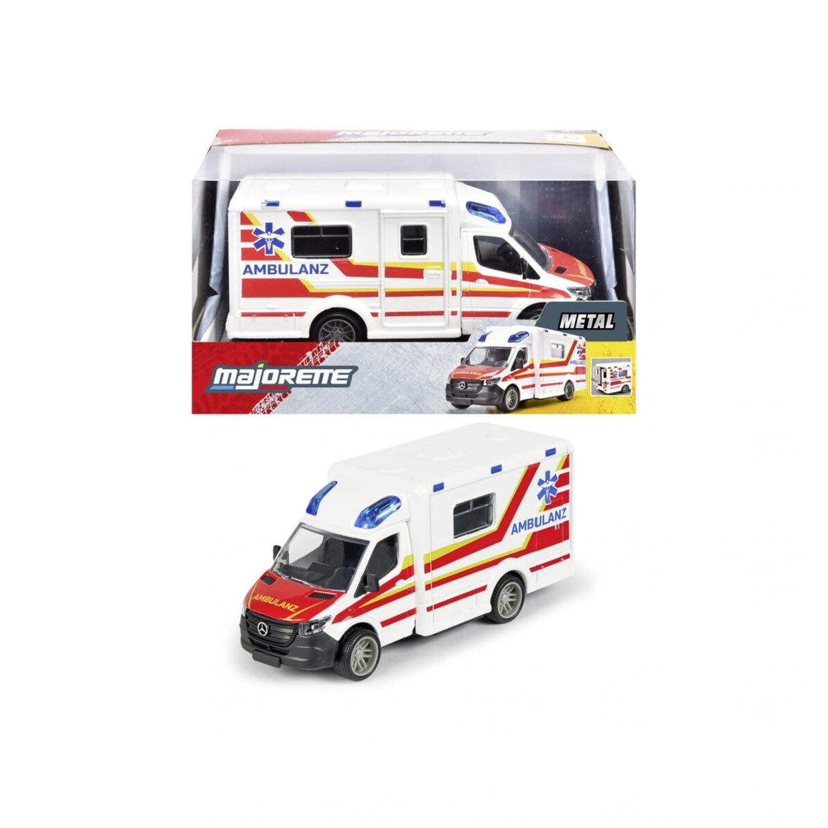 Majorette - Mercedes-Benz-Sprinter-Ambulance - Play-Vehicles