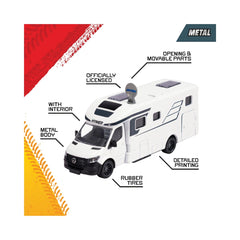Majorette - Veicoli e Macchinine - Camper Hymer B-Class - 19cm - 3+ Anni