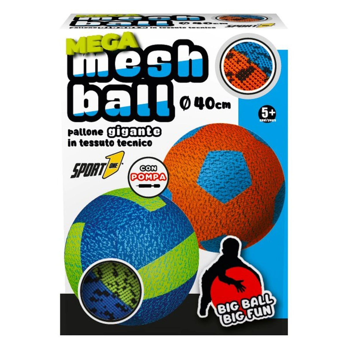 Mandelli - Mega Mesh Ball 40 cm - Giochi Sportivi