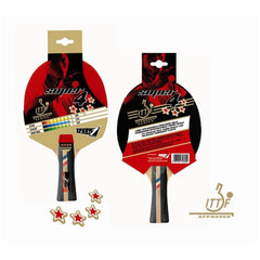 Mandelli - Sport1 Super 4 Ping Pong 4 Stars ITTF Approved - Sports Toys