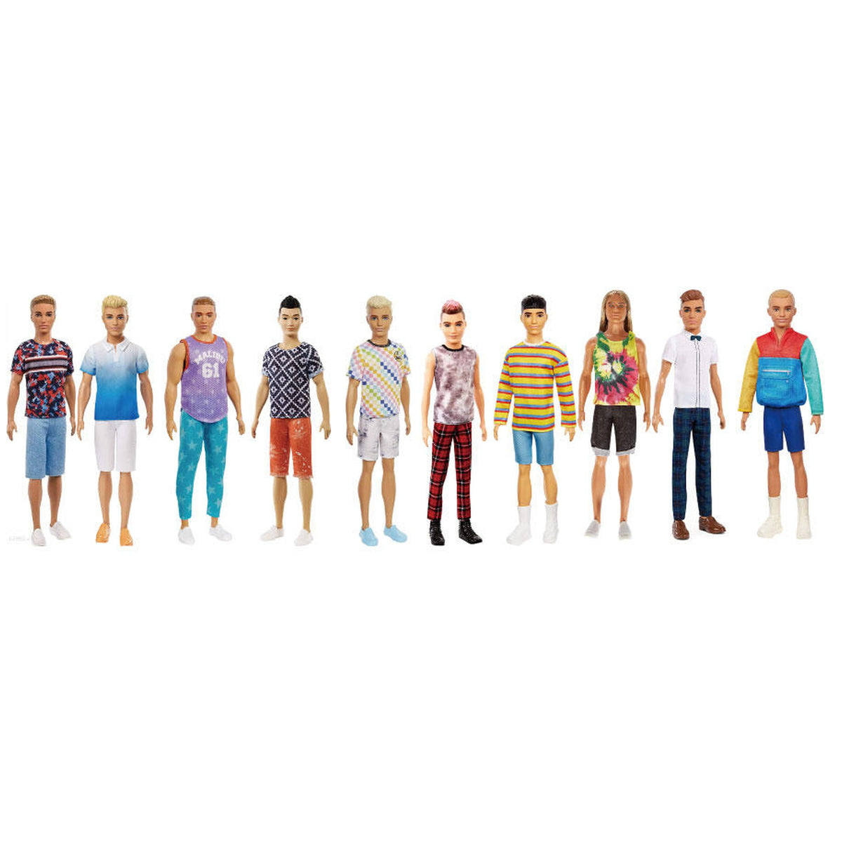 Mattel - Barbie Fashionista Ken - Giocattoli Bambole Set di Gioco